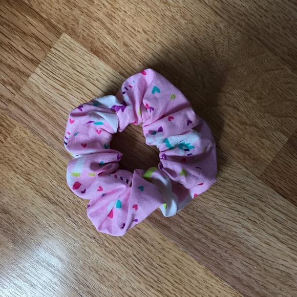 Pink Unicorn Scrunchie - Picture 2 of 2